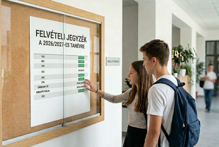 Felvételi jegyzék 26/27